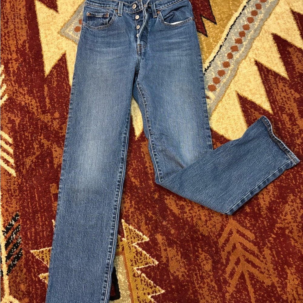 Stylish High Rise Blue Women's Jeans